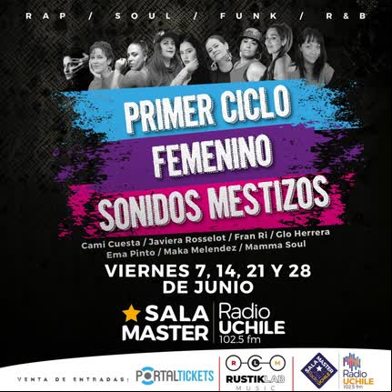 Carátula CICLO FEMENINO SONIDOS <br/>MESTIZOS #1 